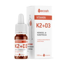 Vitamiin K2+D3 10ml, Ecosh